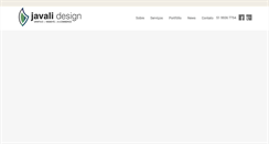 Desktop Screenshot of javalidesign.com.br